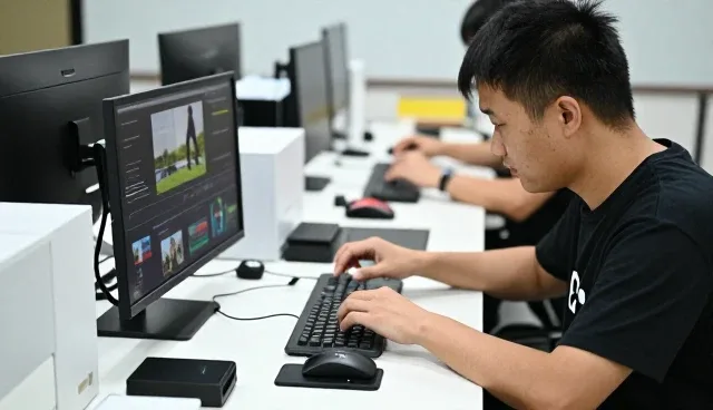 施工现场实录：数字内容创作短视频注意事项
